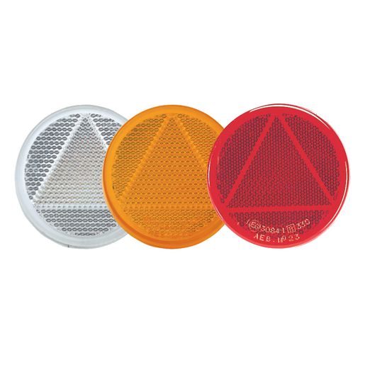 Narva Reflector Round Clear 65mm 2 Pack - 84005BL