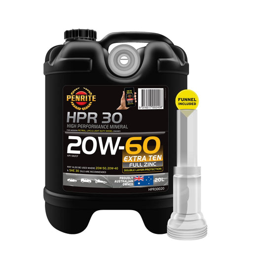 Penrite HPR 30 SAE 20W-60 Engine Oil 20L - HPR30020