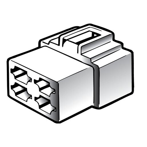 Narva QC Socket 4 Pole 10 Pack - 56264