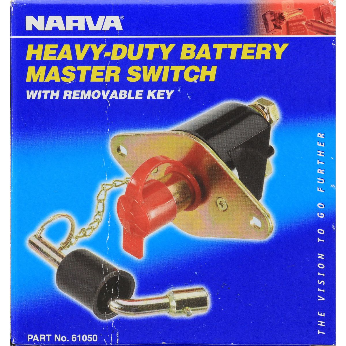 Narva Heavy Duty Battery Master / Isolation Switch with Removable Key - 61050