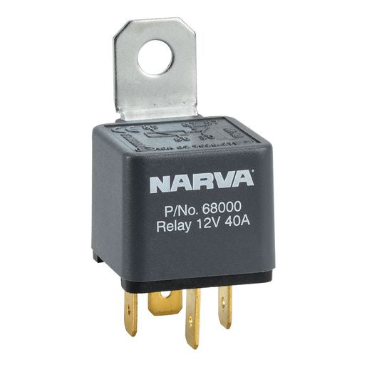 Narva 12V Relay 4 Pin 40A - 68000