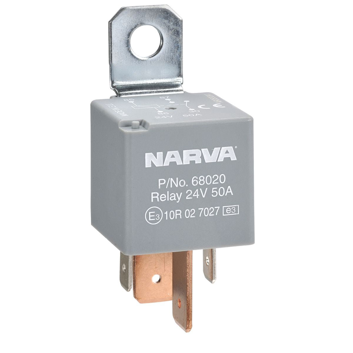 Narva 24V Relay 4 Pin 50A - 68020BL
