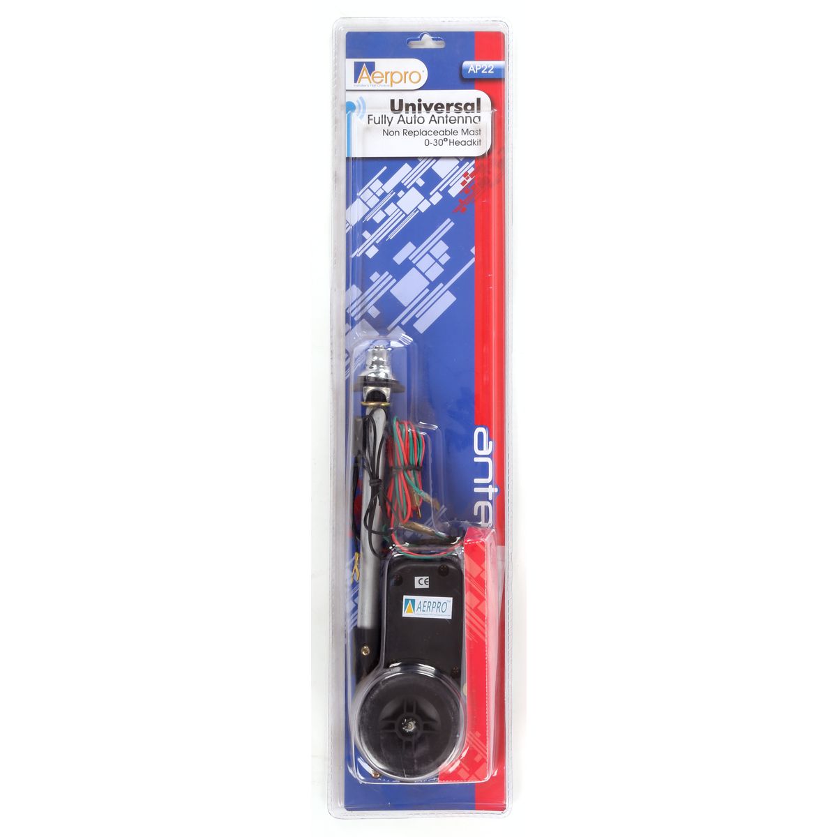 Aerpro Multifit Universal Auto Antenna 5 Section SS AP22 - AP22