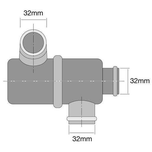 Tridon Thermostat Includes Housing - 83 Degrees C - TT259-181P