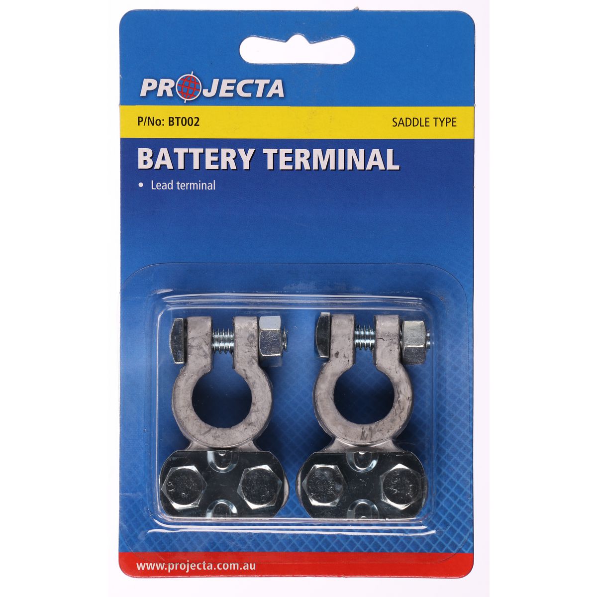 PROJECTA Lead Battery Terminal Universal Saddle Pair - BT002