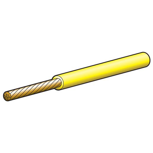 Narva 3mm Single Core Automotive Cable Yellow 100M - 5813-100YW