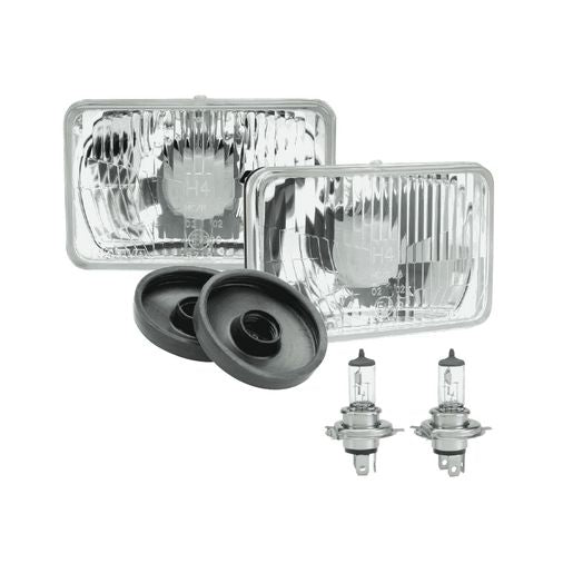 Narva Semi Sealed Beam Rectangle 100 x 165mm Globe Style H4 - 72070