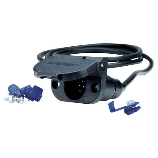 Narva Trailer Socket 7 Pin Round - 82025BL
