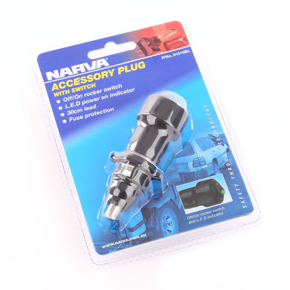 Narva Cigarette Lighter Plug - 81010BL
