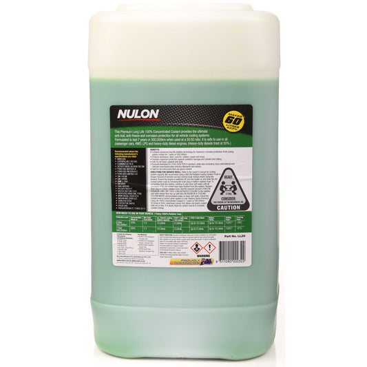 Nulon Coolant Green Long Life Concentrate 20L - LL20