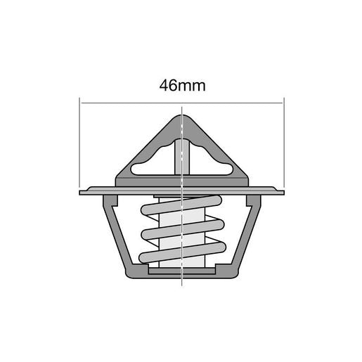 Tridon High Flow Thermostat 46Mm - 79 Degrees C - TT2004-174