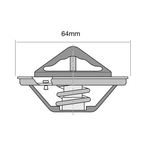 Tridon Thermostat 64Mm - 82 Degrees C - TT320-180