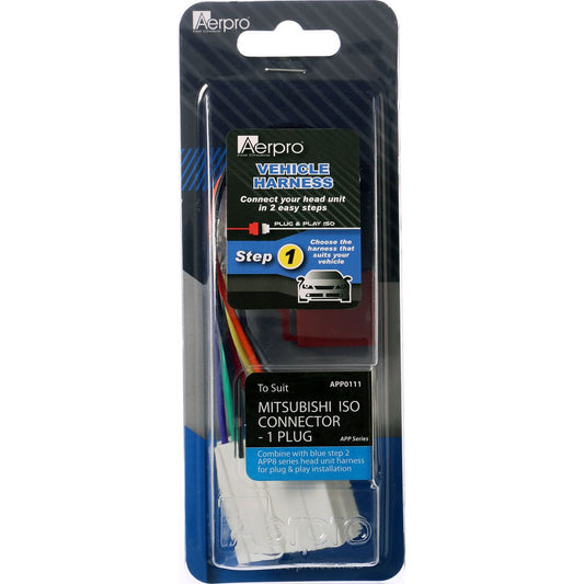 Aerpro Primary ISO Harness Suits Mitsubishi - APP0111