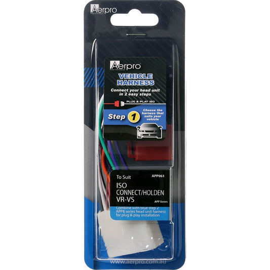Aerpro ISO Harness fits Holden VR-VS - APP061