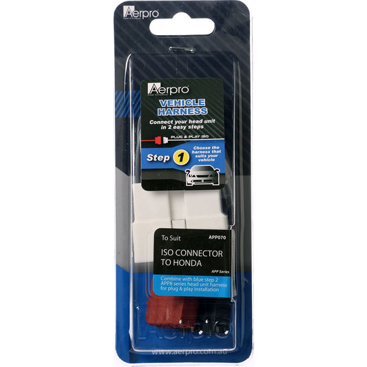 Aerpro ISO Harness fits Honda - APP070