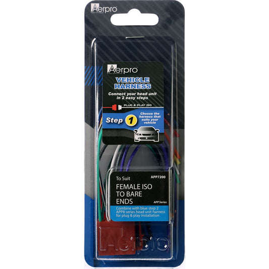 Aerpro Harness ISO Female Bare - APP7200
