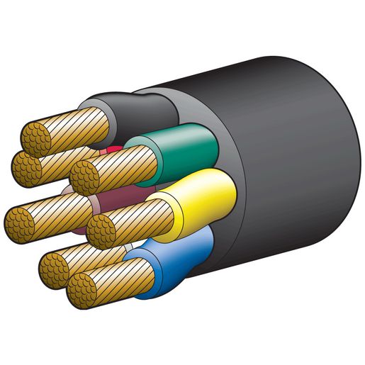 Narva 6mm 7 Core Trailer Cable 30M - 5876-30TC