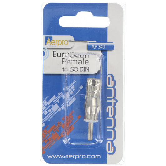 Aerpro Antenna Headunit Adaptor Suits European Female Plug - AP349