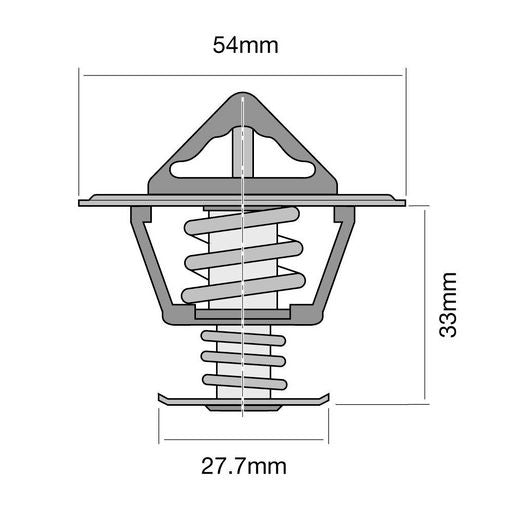 Tridon Thermostat 54Mm - 82 Degrees C - TT330-180