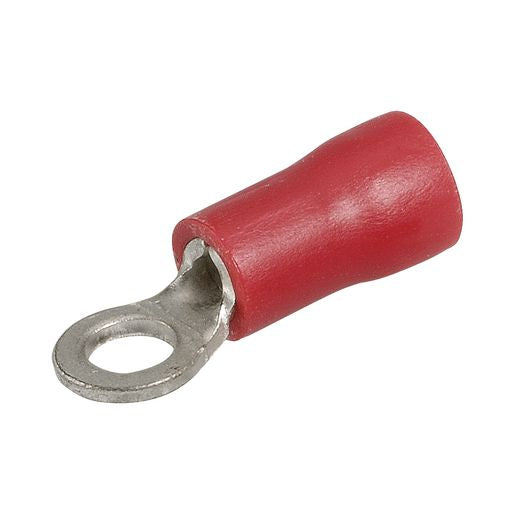 Narva Crimp Terminal Ring Brass Terminal Entry 8.4mm Non Insulated 100 Pce - 56240