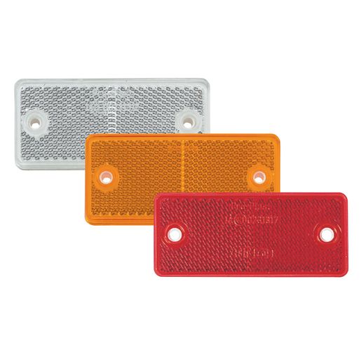 Narva Reflector Rectangle Clear 40 x 90mm 2 Pack - 84030BL