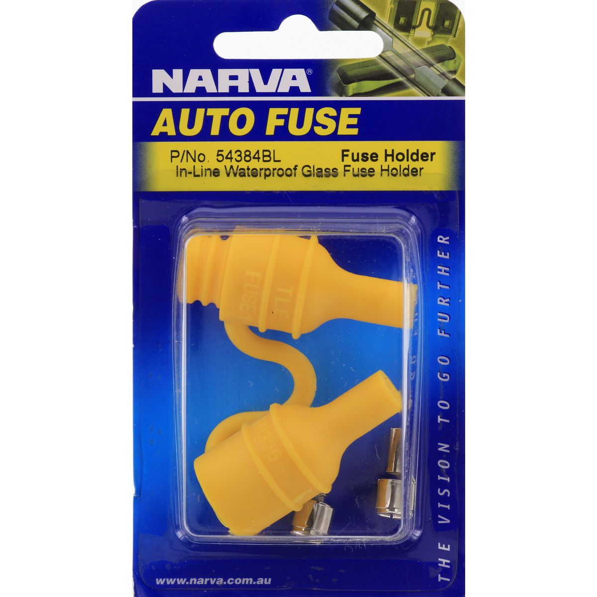 Narva In Line Fuse Holder 3AG Glass 1 Way 30A 1Pk - 54384BL