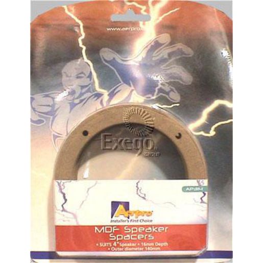 Aerpro Speaker Spacers 4.0" MDF Pair - AP314
