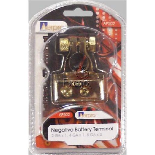Aerpro Battery Terminal - Negative 4Gax1 + 8Gax2 + 2Gax1 - AP502
