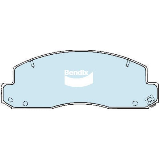 Bendix Brake Pads Set - 4WD/SUV - DB1293-4WD