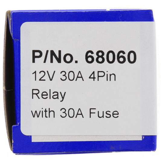 Narva Relay 12V 30A 4 Pin With 30A Fuse - 68060