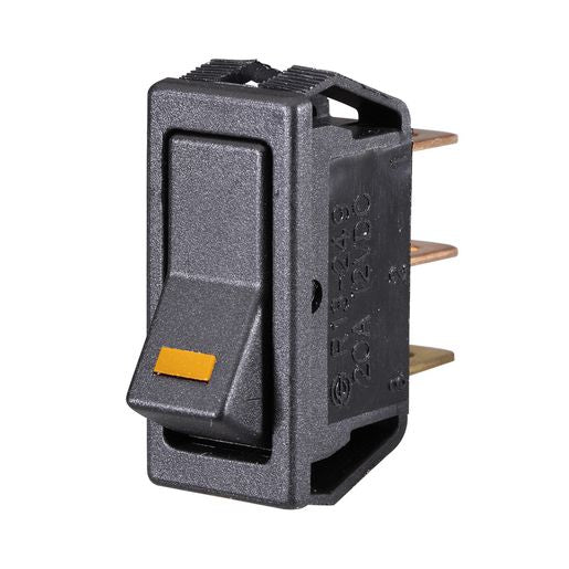Narva Rocker Switch Off/On SPST Amber LED - 62000BL
