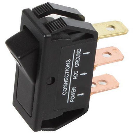 Narva Rocker Switch Off/On SPST Blue LED - 62001BL