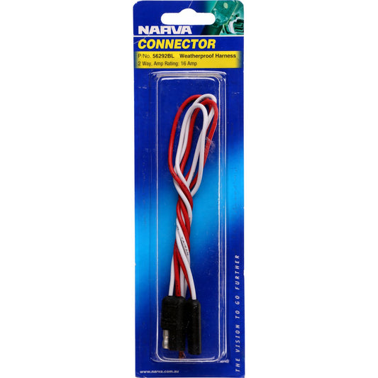 Narva Super seal Connector 2 Pole 1 Kit - 56292BL