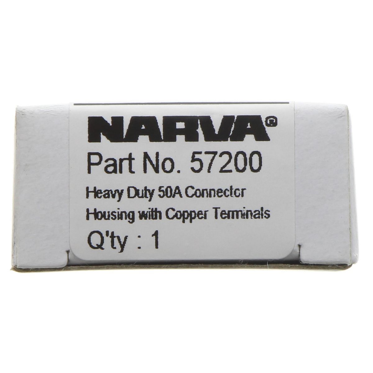 Narva Heavy Duty Plug 2 Pole 50A 1 Pack - 57200