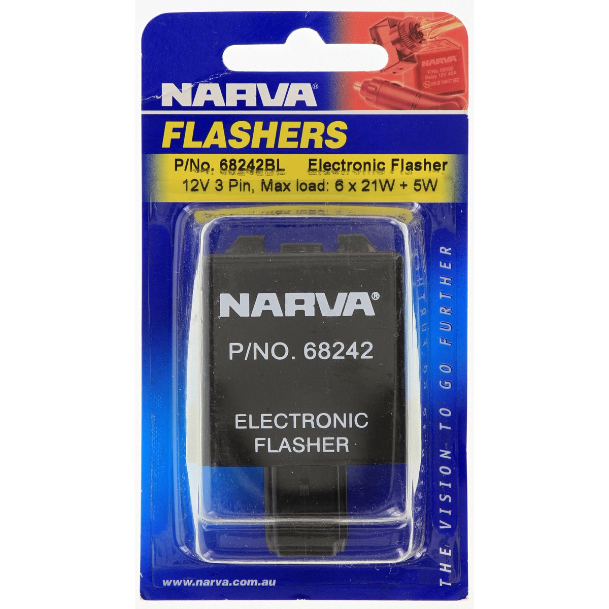 Narva Electronic Flasher 12V 3 Pin - 68242BL