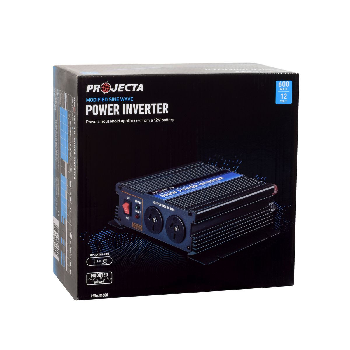 PROJECTA 12V 600W Inverter - IM600