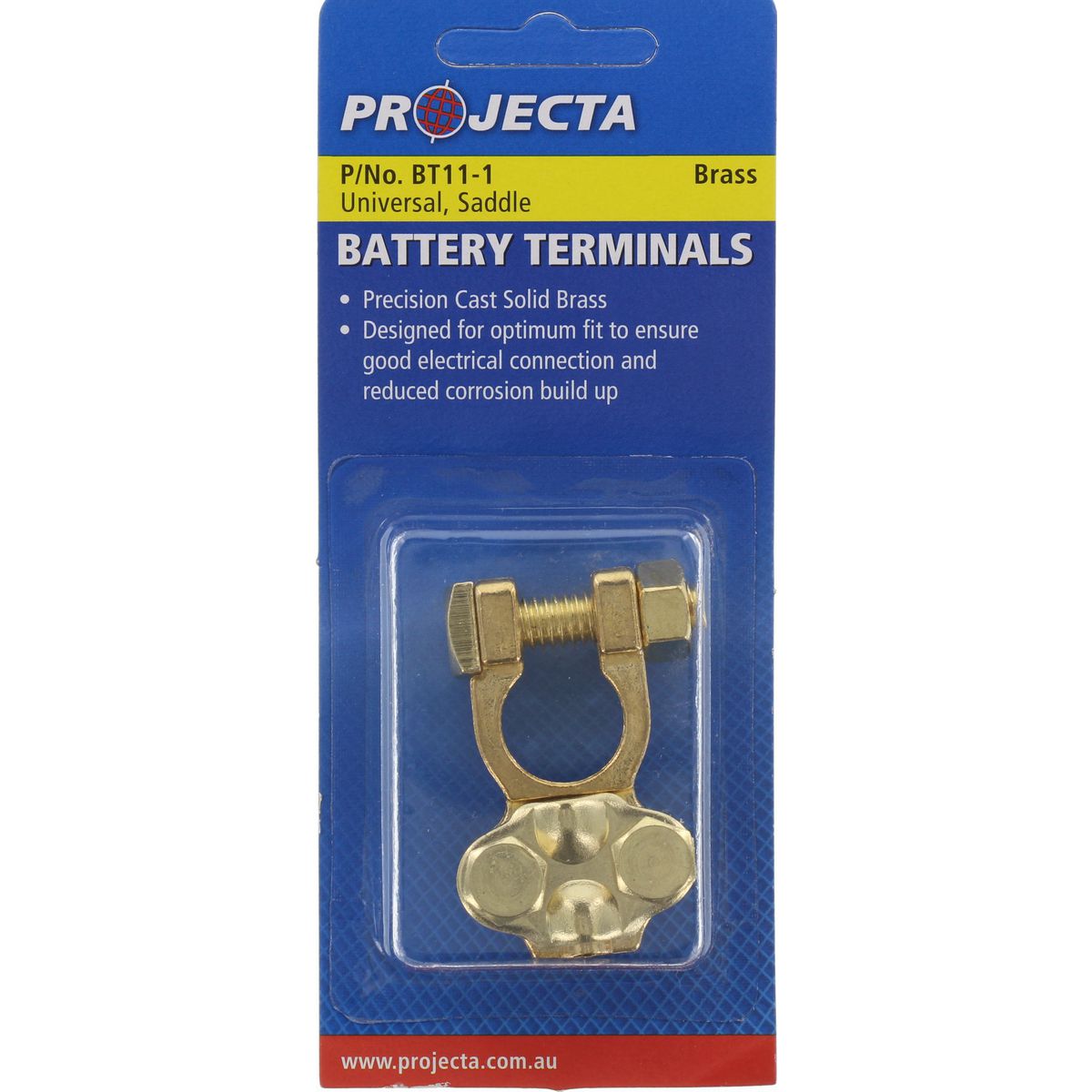 PROJECTA Brass Battery Terminal Universal Saddle - BT11-1