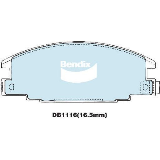 Bendix Brake Pads Set - Heavy Duty - DB1116HD