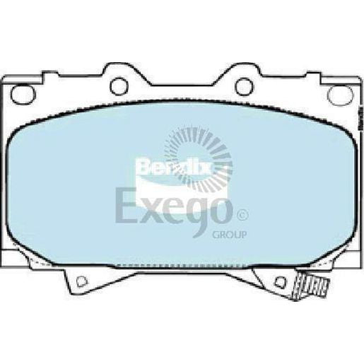 Bendix Brake Pads Set - Heavy Duty - DB1365HD