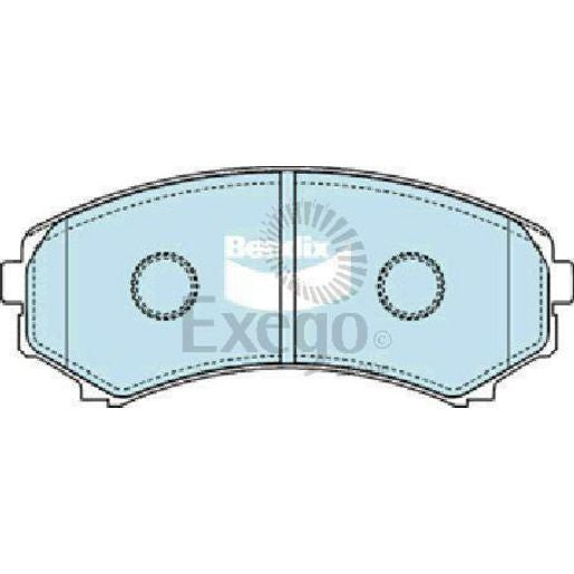 Bendix Brake Pads Set - Heavy Duty - DB1388HD