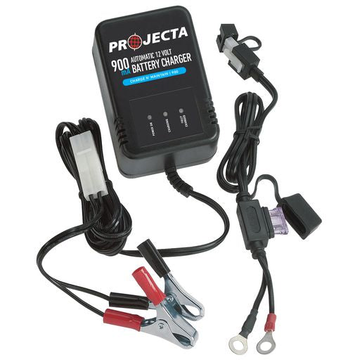 PROJECTA 0.9A 12V Battery Charger 2 Stage Auto - AC150