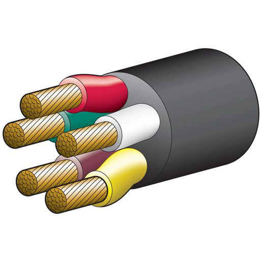 Narva 6mm 5 Core Trailer Cable 30M - 5856-30TC