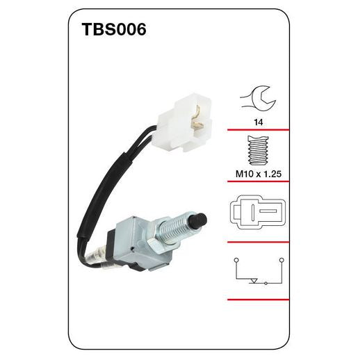 Tridon Stop Light Switch - TBS006