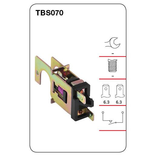 Tridon Stop Light Switch - TBS070