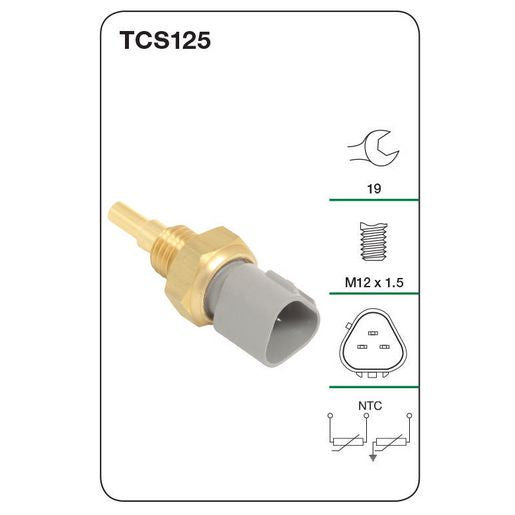 Tridon Sensor-Coolant Temp - TCS125
