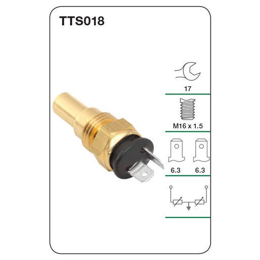 Tridon Engine Temperature Switch - TTS018