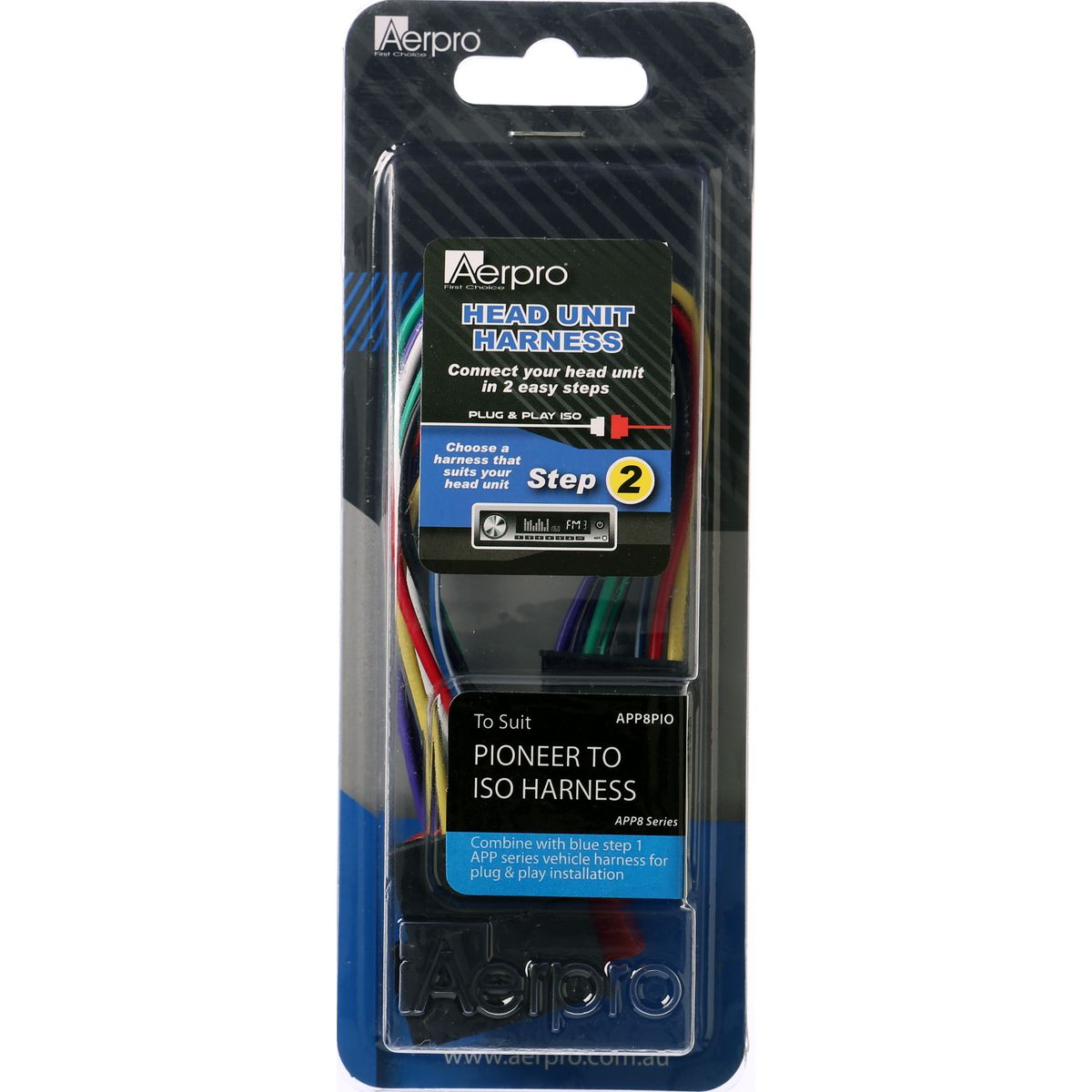 Aerpro Harness Pioneer To ISO 14 Pin - APP8PIO