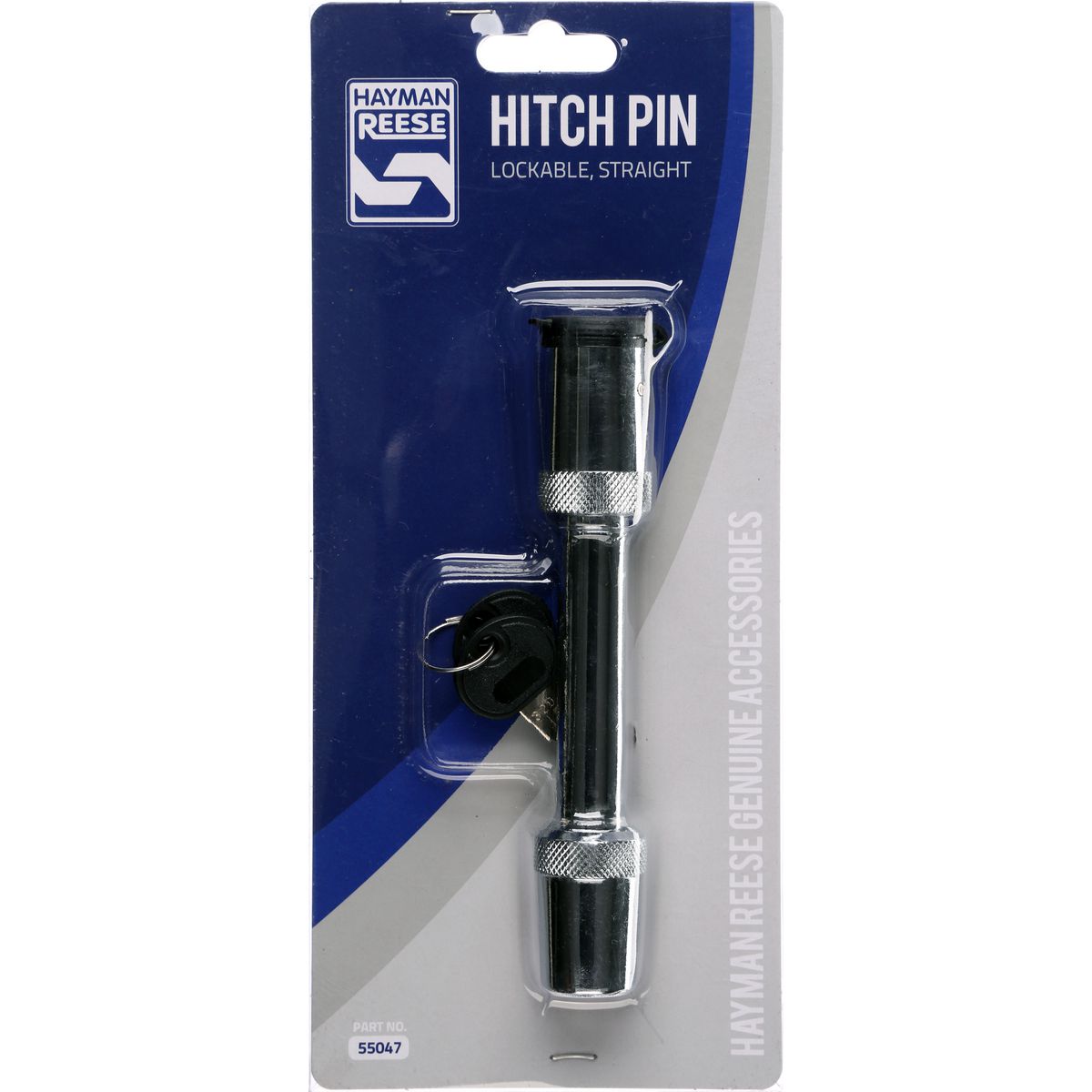 Hayman Reese Lockable Hitch Pin Straight - 55047