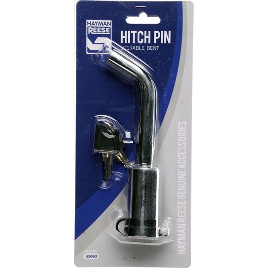 Hayman Reese Lockable Hitch Pin Silver - 55040