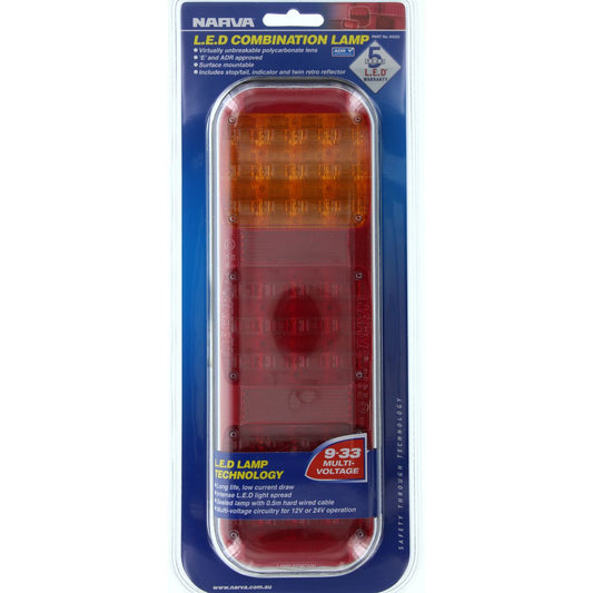 Narva Narva Stop/Tail/Indicator Light LED 9 to 33V - 94202